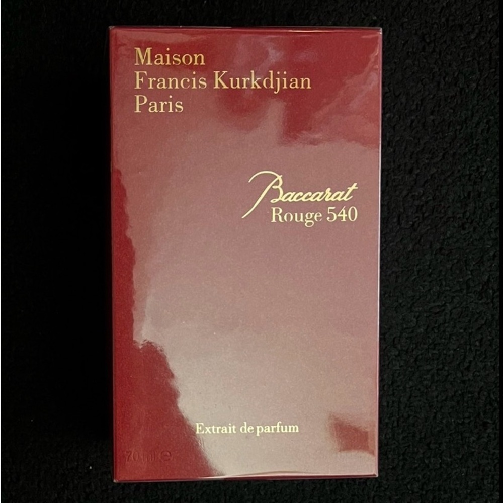 Maison Francis Kurkdjian Rouge 540 Extrait - Red and Gold